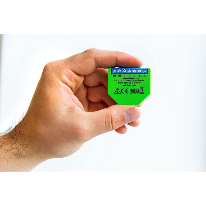 Shelly Dimmer 2 Variateur LED Wi-Fi avec fonction de mesure pour installation encastrée