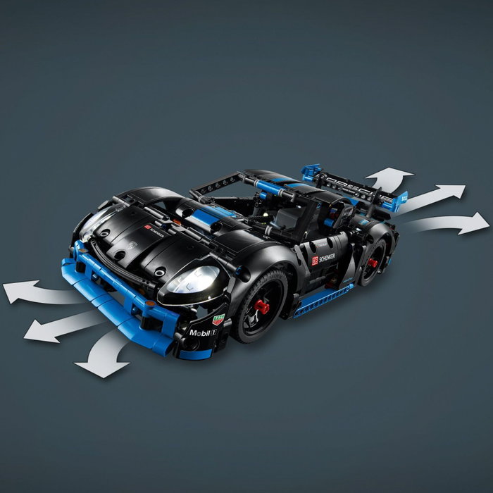 LEGO Technic 42176 Voiture de course Porsche GT4 e-Performance télécommandée