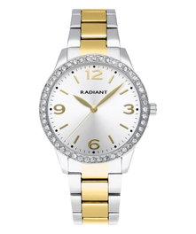 Radiant RA579203 Montre Femme Bicolore 38mm