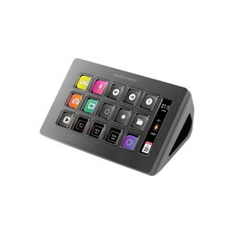 Mars Gaming MSD-ONE Control Deck Slim - Noir, 15 boutons, tactile, LCD, USB-C, compatible Windows/Mac