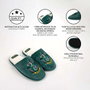 Cerdá Chausson de maison Harry Potter Slytherin pour adulte - Taille 42/43 - Vert
