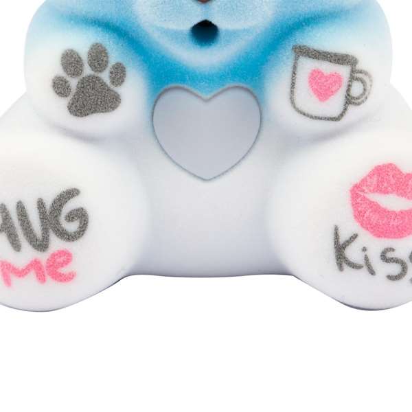 Famosa Peluche Ours Coccolotti Love Tell avec Fonction d'Enregistrement et de Lecture de Messages