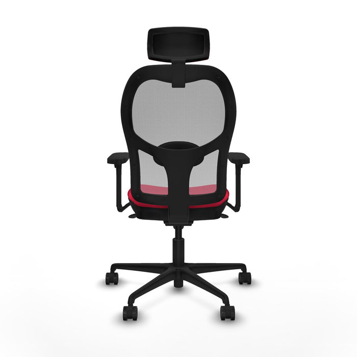 Piqueras y Crespo Chaise de Bureau avec Appui-tête 3D036N2 Rouge Piqueras y Crespo Chaise de Bureau avec Appui-tête 3D036N2 Rouge