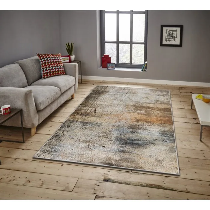 Tapis Mansion 120 x 180 cm en polyester avec impression numérique Tapis Mansion 120 x 180 cm en polyester avec impression numérique
