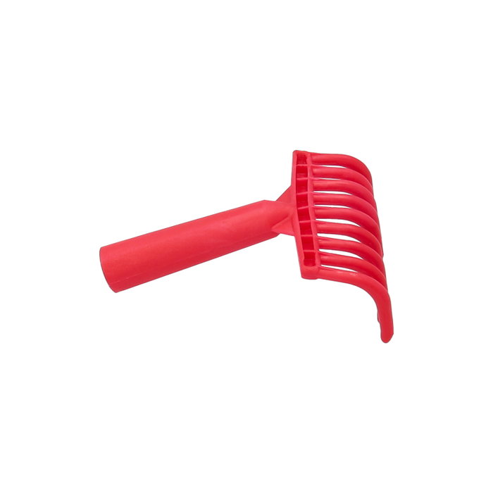 SATURNIA Râteau en plastique pour ramassage des olives avec trou SATURNIA Râteau en plastique pour ramassage des olives avec trou
