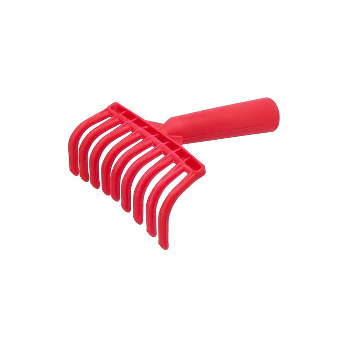 SATURNIA Râteau en plastique pour ramassage des olives avec trou SATURNIA Râteau en plastique pour ramassage des olives avec trou