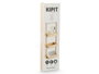 KIPIT Étagère Triple Bambou ASA Naturel