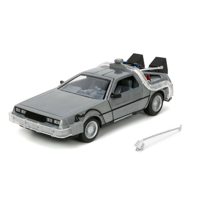 Jada Toys Back to the Future Time Machine 1/24 Hollywood Rides