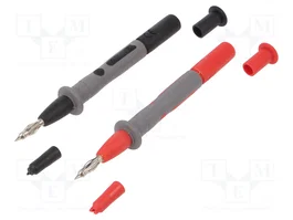 CHAUVIN ARNOUX Sonde de mesure 15A noir et rouge, socle 4mm