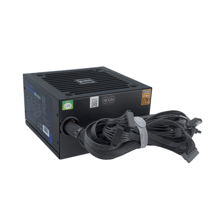 Coolbox Force BR-500 Alimentation ATX 500W 80 Plus Bronze Silencieuse Noir