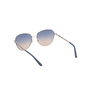Guess Gafas GU00148 Lunettes de Soleil Femme Monture Métal Rond Diamètre Verre 60mm Branches 135mm