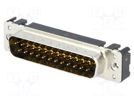 HARTING Connecteur D-Sub mâle 25 broches pour PCB