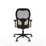 Piqueras y Crespo Chaise de Bureau 3D036G0 Jaune