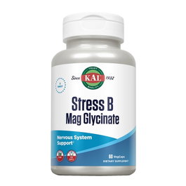 KAL Stress B Mag Glycinate 60 Capsules Végétales
