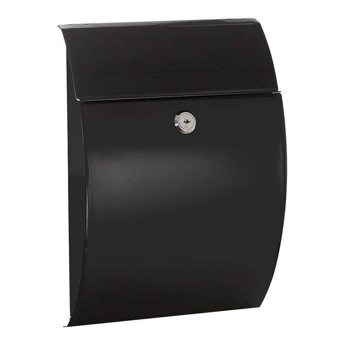 Arregui Galán Boîte aux lettres individuelle extérieur petit acier noir 21 x 7,5 x 29 cm Arregui Galán Boîte aux lettres individuelle extérieur petit acier noir 21 x 7,5 x 29 cm
