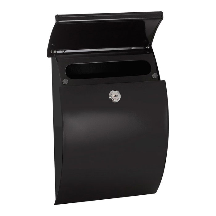 Arregui Galán Boîte aux lettres individuelle extérieur petit acier noir 21 x 7,5 x 29 cm Arregui Galán Boîte aux lettres individuelle extérieur petit acier noir 21 x 7,5 x 29 cm