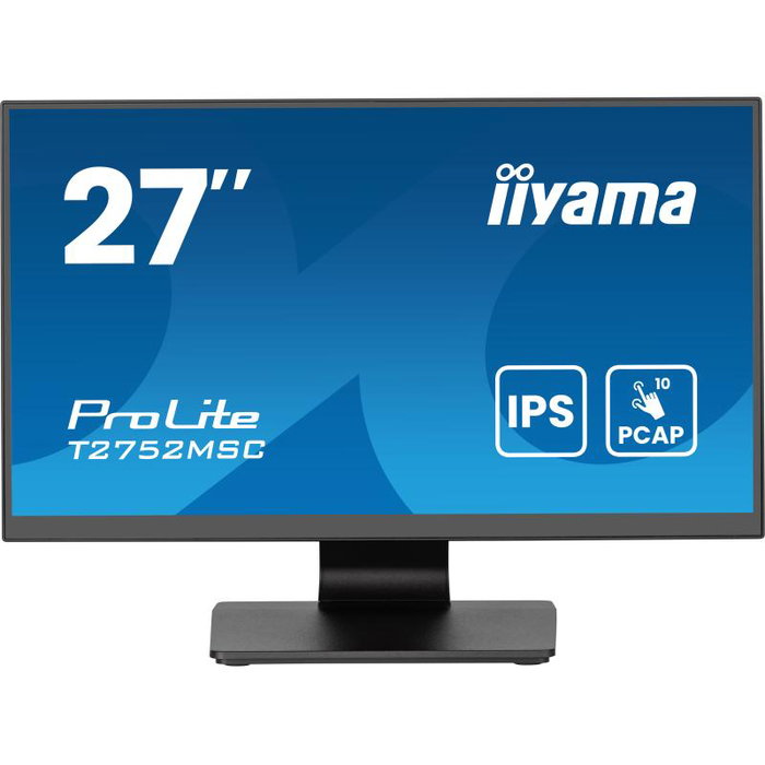iiyama ProLite T2752MSC-B1AG Moniteur Tactile 27 pouces Full HD IPS iiyama ProLite T2752MSC-B1AG Moniteur Tactile 27 pouces Full HD IPS