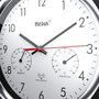 Mebus 19453 Horloge murale radio-commandée avec thermomètre et hygromètre