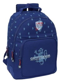 Safta Sac à dos double avec roulettes Harry Potter Captain 32 x 42 x 15 cm - Pour enfants à partir de 3 ans