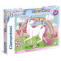 Clementoni SuperColor Puzzle 104 pièces - Je crois aux licornes - Pour filles à partir de 6 ans