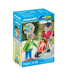 Playmobil Life Abuelos y bebé
