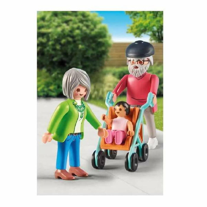 Playmobil Life Abuelos y bebé