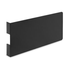 EFFEGI BREVETTI Tapa pour mécanisme Slimwinch finition noire pour quincaillerie à embutir