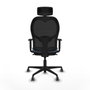 Piqueras y Crespo Chaise de Bureau 1D036G2 Bleu ciel