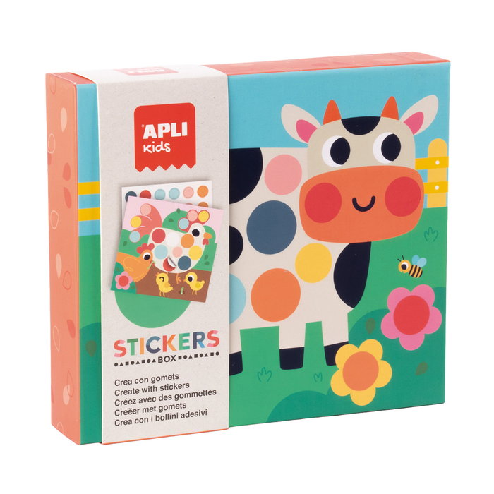 APLI KIDS Boîte de stickers La Granja 20594 APLI KIDS Boîte de stickers La Granja 20594
