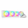 ARCTIC Liquid Freezer III PRO 360 A-RGB White - Kit de refroidissement liquide pour processeur 360mm, triple ventilateur 120mm, ARGB, support LGA 1851/1700/AM4/AM5, blanc
