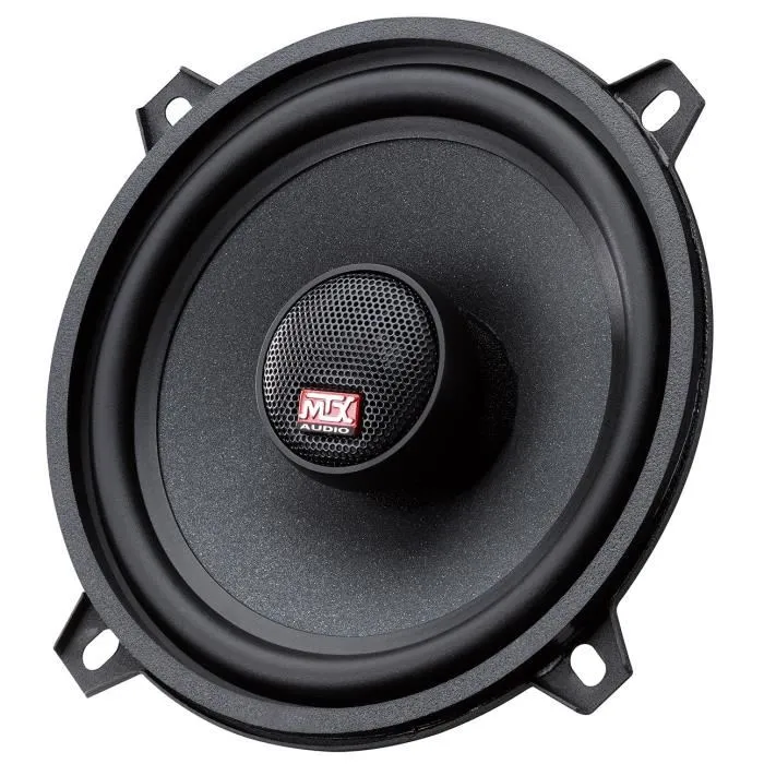 MTX Audio TX450C Haut-parleurs voiture Coaxiaux 2 voies 13cm - 70W RMS - Membrane en pulpe de cellulose - 55Hz-25kHz - Inclus grilles
