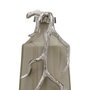 BigBuy Home Bouteille décorative Beige Argenté