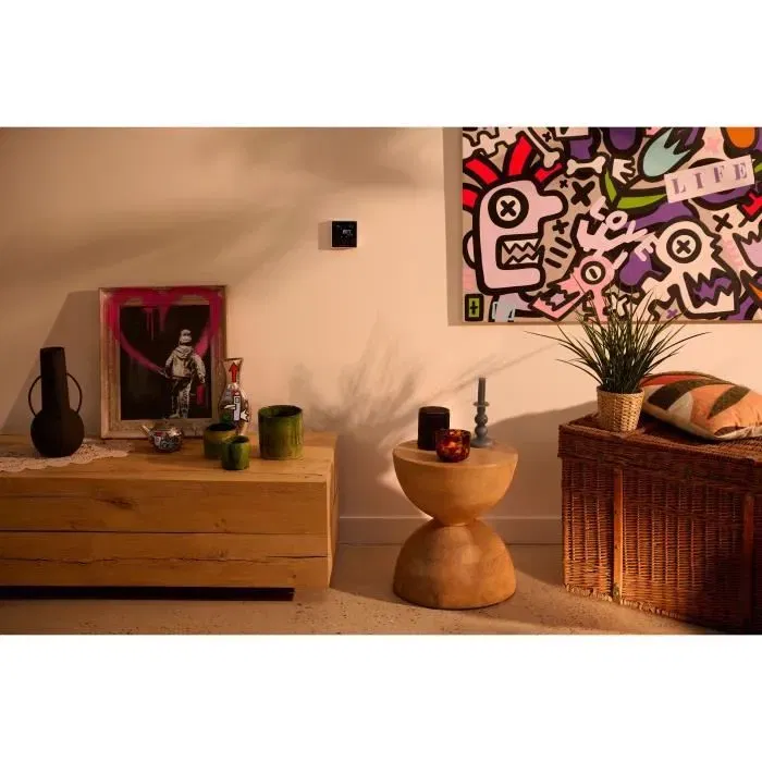 Home Pilot Thermostat Connecté Intelligent Classic avec Récepteur pour Chauffage, Programmation et Économies d'Énergie - Fabriqué en France, Compatible Assistants Vocaux