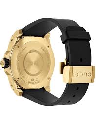 Gucci YA136219 - Montre analogique homme dorée et noire Gucci YA136219 - Montre analogique homme dorée et noire