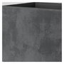 Deroma Jardinière Muret Millennium R - 99 x h39 cm - Anthracite