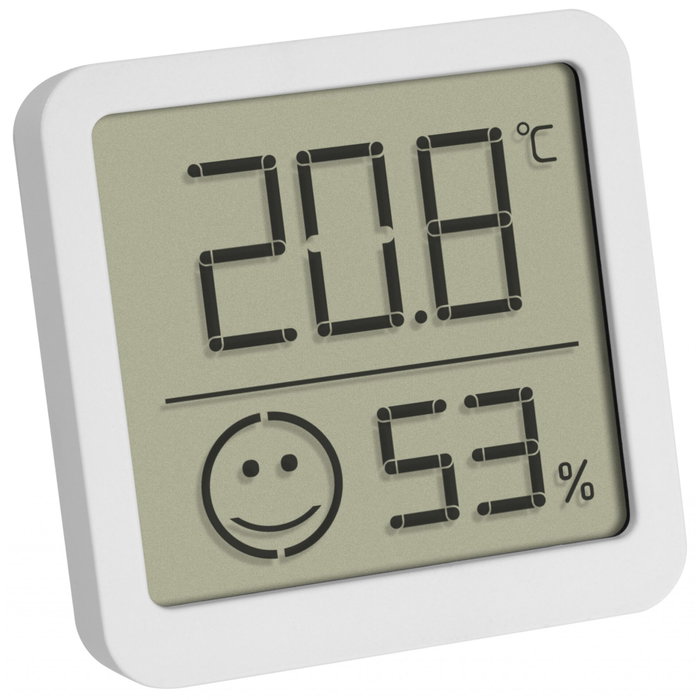 TFA Thermo-hygromètre numérique 30.5053.02 blanc TFA Thermo-hygromètre numérique 30.5053.02 blanc