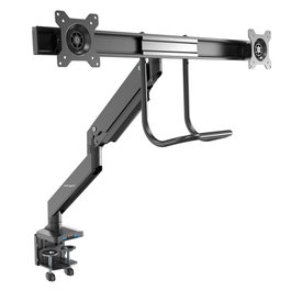 Startechcom Support de Bureau pour 2 Moniteurs ARMSLIMDUAL2USB3 jusqu'à 32 pouces