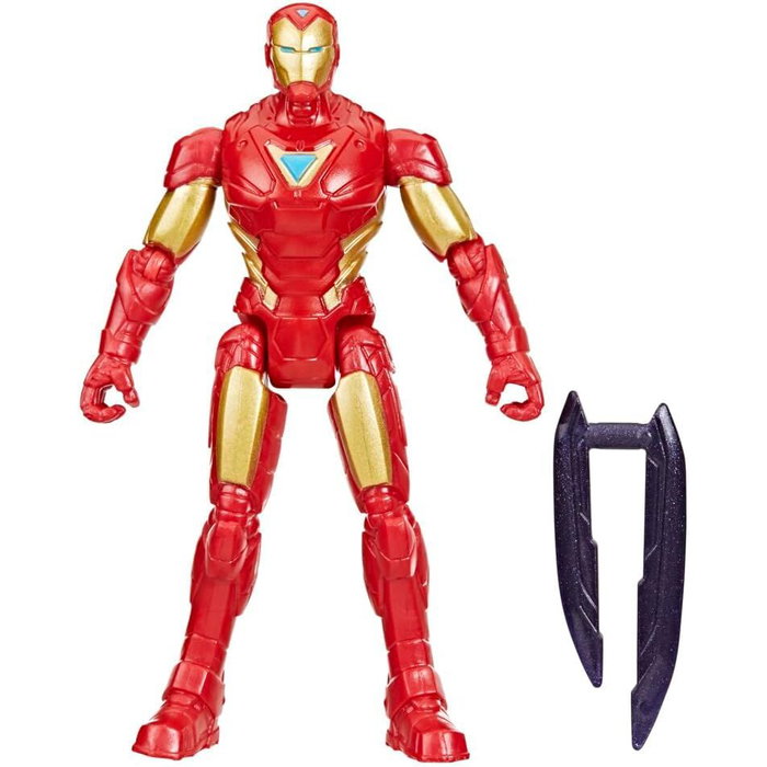 HASBRO Marvel Les Vengadores Avengers Figurine Iron Man Anti-Venom 10 cm Articulée avec Bouclier Venomisé - Epic World of Action
