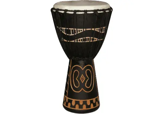 TANGA Djembé 14 pouces Décoré Motifs Africains - Artisanal Guinéen Tanga TANGA Djembé 14 pouces Décoré Motifs Africains - Artisanal Guinéen Tanga