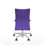 Piqueras Y Crespo Chaise de bureau Albacete, mécanisme Sincro, Lila