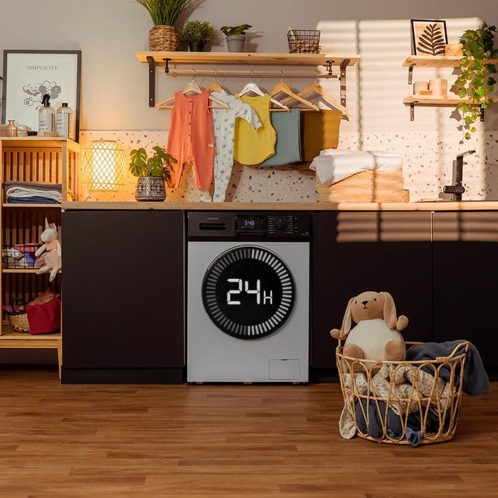 Lave-linge frontal Cecotec 7 kg 1200 rpm A Inverter Bolero Dresscode 7411 16 programmes