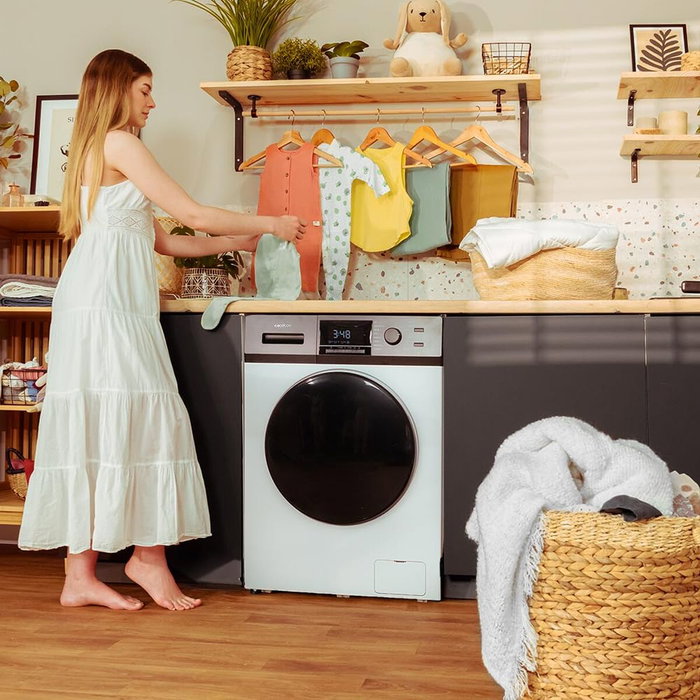 Lave-linge frontal Cecotec 7 kg 1200 rpm A Inverter Bolero Dresscode 7411 16 programmes