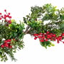 BigBuy Home Décorations de Noël Rouge Vert 66 x 30 x 15 cm