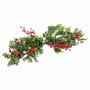 BigBuy Home Décorations de Noël Rouge Vert 66 x 30 x 15 cm
