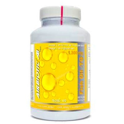 Airbiotic Fish Oil TG 1300 mg Omega 3 EPA DHA Vitamine E 180 Gélules Airbiotic Fish Oil TG 1300 mg Omega 3 EPA DHA Vitamine E 180 Gélules