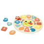 Color Baby - Horloge éducative en bois avec 13 pièces, puzzle et jouet premier âge, 22x7x22 cm - Modèles assortis