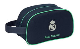 Safta - Neceser adapt. voiture 2e maillot Real Madrid 2025/2026, 26 x 15 x 12 cm, pour supporter, sac avec anse, recommandé à partir de 3 ans