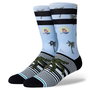 Chaussettes de Sport Stance Aloha Monkey Staple Bleu clair