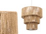 GIFTDECOR Lampara Triple Cuerda Grande Marron
