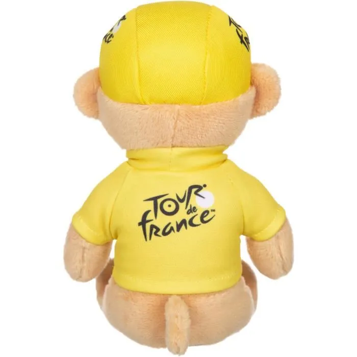 Gipsy Toys Peluche Ours Tour de France 24 cm avec maillot jaune et casquette Gipsy Toys Peluche Ours Tour de France 24 cm avec maillot jaune et casquette